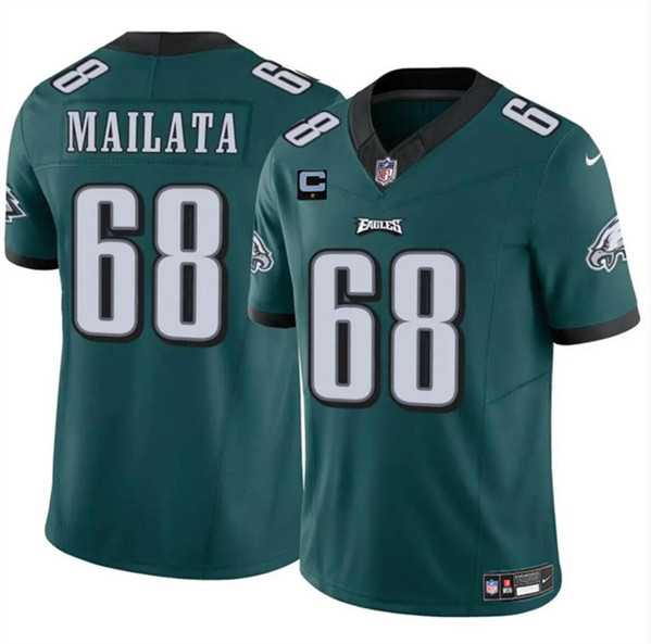 Men & Women & Youth Philadelphia Eagles #68 Jordan Mailata Green F.U.S.E With 1-Star C Patch Vapor Untouchable Limited Stitched Jersey,We sell and wholesale Men & Women & Youth Philadelphia Eagles #68 Jordan Mailata Green F.U.S.E With 1-Star C Patch Vapor Untouchable Limited Stitched Jersey on line form chian!